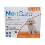NexGard / Нексгард дъвчаща таблетка за кучета от 2 до 4 кг