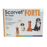 Scorvet Forte Spot-on Dogs/ Скорвет Форте спот-он за кучета от 2 до 10 кг