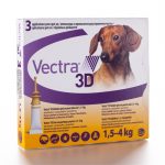 Vectra 3D 1.5-4 kg/ Вектра 3D спот-он за кучета от 1.5 до 4 кг