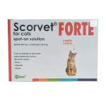 Scorvet Forte Spot-on Cats / Скорвет Форте спот-он за котки
