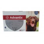 Advantix spot-on for dogs 25-40 kg - 24 pippets / Адвантикс спот-он за кучета 25-40 кг