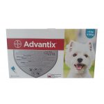 Advantix spot-on for dogs 4-10 kg - 24 pippets / Адвантикс спот-он за кучета 4-10 кг