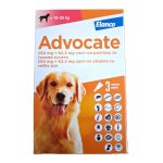 Advocate dog 10-25 kg/ Адвокейт разтвор за кучета 10-25 кг