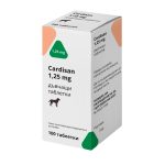 Cardisan 1,25mg.  /  Кардисан 1,25мг. дъвчащи таблетки - 1 блистер