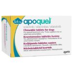 Apoquel 5.4 mg / Апоквел 5.4 мг овкусени таблетки за облекчаване на сърбежа при кучета - 20 бр (Копие)