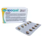 Apoquel 3,6 mg / Апоквел 3,6 мг овкусени таблетки за облекчаване на сърбежа при кучета - 20 бр