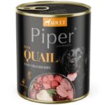 Piper Adult с пъдпъдък и боровинки - 800 гр.