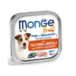 MONGE FRUIT- пастет с пуйка и боровинки -100гр