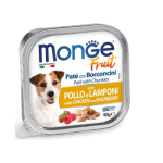 MONGE FRUIT- пастет с пиле и малини - 100гр