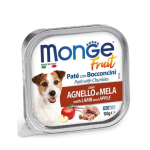 MONGE FRUIT- пастет с агнешко и ябълки - 100гр