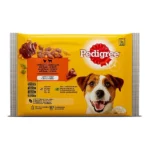 PEDIGREE ПАУЧ птиче,говеждо и дроб в желе 4х100гр.