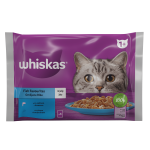 Whiskas паучове за котки - Рибни Ястия 4 х 85 гр