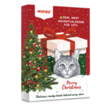 Коледен календар с лакомства асорти за котки  /  Wanpy Christmas Calendar for cat - 100 г