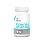 Vet Expert KalmVet Advanced  /  Калм вет - Хранителна добавка, която намалява симптомите на стрес при кучета и котки - 60 капсули