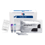Тест VLabs 4X (CHW Ag/Lyme Ab/E. canis Ab/Anaplasma Ab) Combo Test kit Bioguard - 1 брой